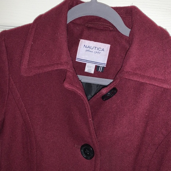 Nautica Wool Pea Coat - Picture 2 of 5